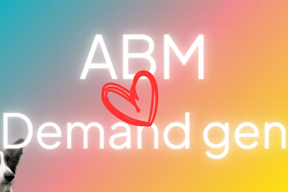 ABM vs Demand Generation ABX Stack blog article